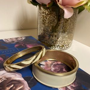 Women cuff bracelets, set of 2.